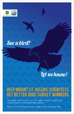 US Forest Service, Mount St. Helens: Posters (eBirds)